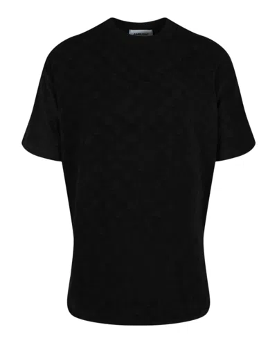 Ambush Monogram Sweat T-shirt In Black