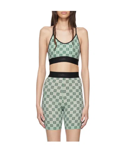 Ambush Motif-print Cropped Top In Multicolor