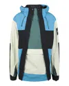 Ambush Colour-block Hooded Jacket In Black