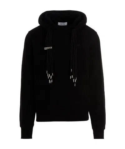 Ambush Multi-cord Logo-embroidered Hoodie In Black