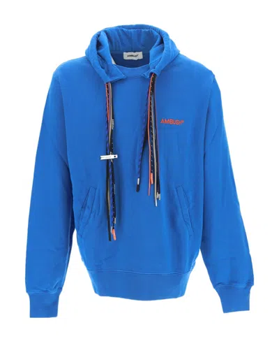 AMBUSH AMBUSH LOGO PRINTED MULTICORD HOODIE