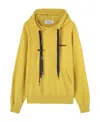Ambush Multicord-drawstring Cotton Hoodie In Yellow