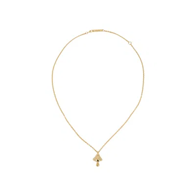 Pre-owned Ambush Mushroom Charm Necklace 'gold' | Men's Size Onesize