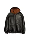 Ambush Muton Hoodie Jacket Black In Black