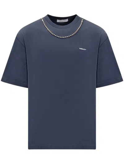 Ambush Navy Blue Logo T-shirt