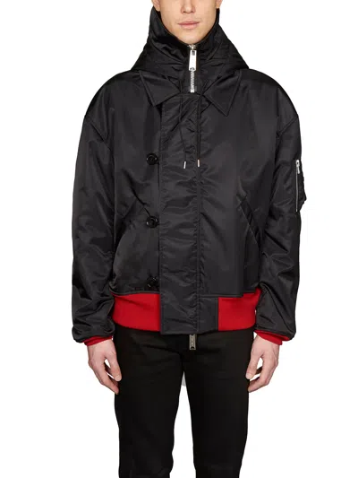 Ambush Nylon Doubleface Sporty Jacket In Black