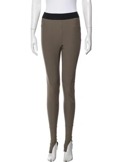 Pre-owned Ambush Nylon Ski Pants In Black/green
