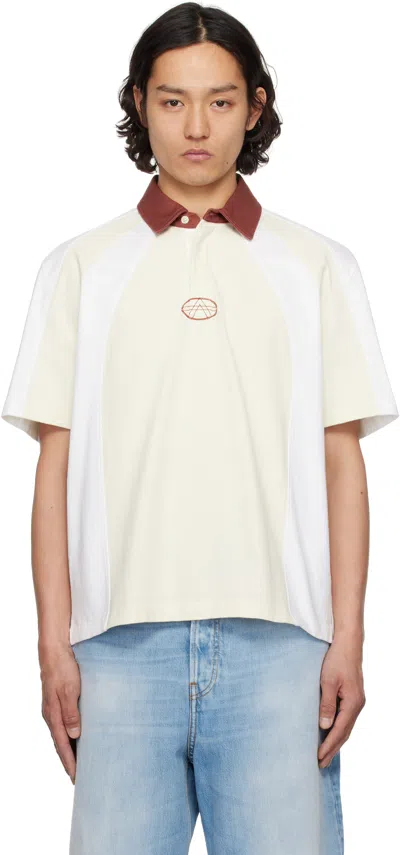 Ambush Off-white Amb Panelled Polo
