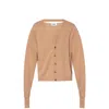 Ambush Oversize Fit Cardigan In Beige