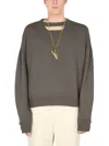 Ambush Oversize Fit Sweater In Gray