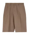 Ambush Oversized Knee-length Shorts In Brown