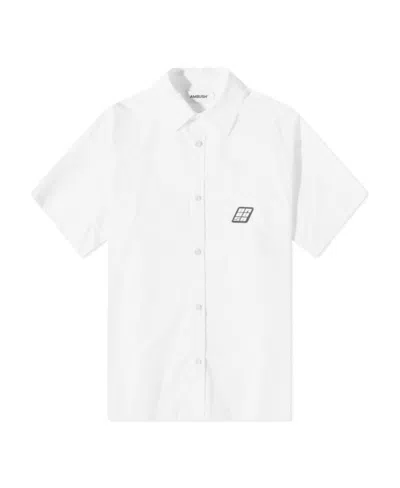 Ambush Oversized Logo Patch Shirt In White