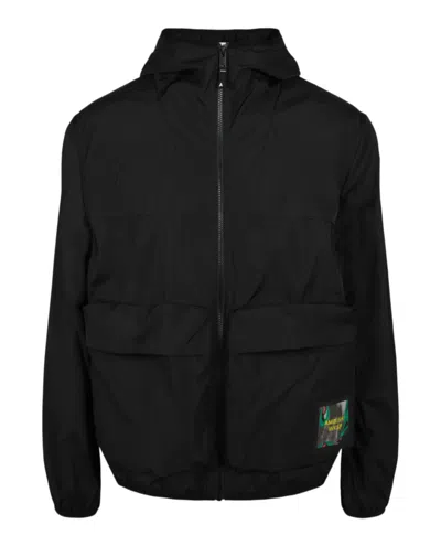 Ambush Packable Hoodie Windbreaker In Black