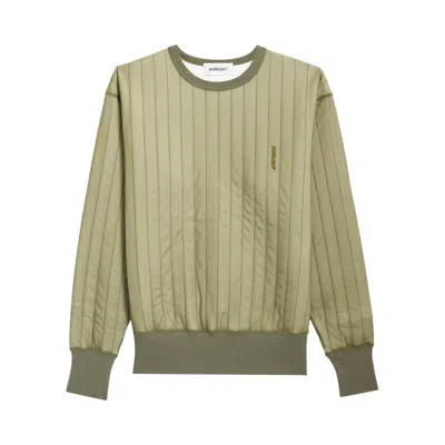 Pre-owned Ambush Padded Sweatshirt 'olive' | Green | Men's Size M