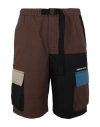 AMBUSH AMBUSH PANELED CARGO SHORTS MAN SHORTS & BERMUDA SHORTS MULTICOLORED SIZE L COTTON