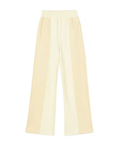 Ambush Panelled Cotton-jersey Sweatpants In Nude