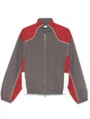 Ambush Panelled Track Jacket In Grey