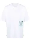 Ambush Pass-print Oversized T-shirt In White