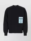 Ambush Pass-patch Cotton Sweatshirt In Black