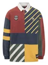 Ambush Patchwork Rugby Shirt In Multicolor