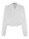 Ambush Pearl-button Shirt In White
