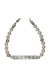 Ambush Pearls Bracelet In Silver