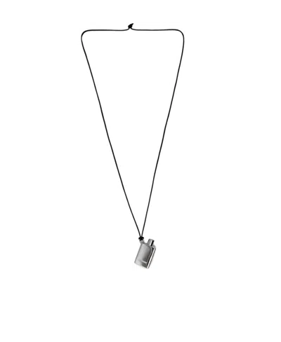 Ambush Perfume-pendant Necklace In Gray