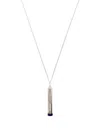 Ambush Pill Case Necklace In Silver
