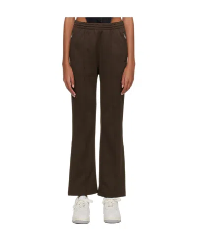 AMBUSH PINTUCK SLIT-DETAIL TRACK PANTS