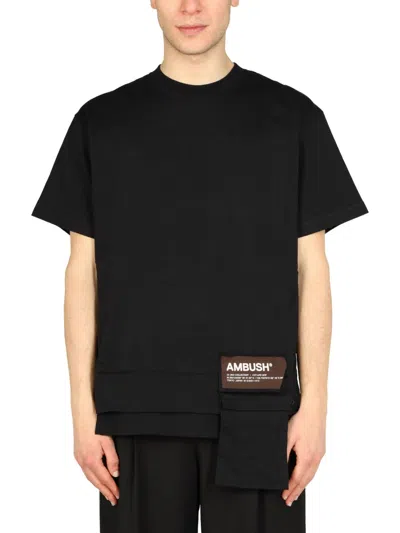 Ambush Pocket T-shirt In Black