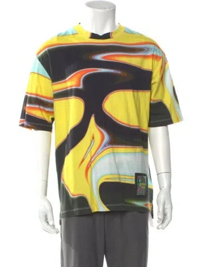 Pre-owned Ambush Printed Crew Neck T-shirt In Multi