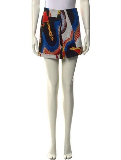 Pre-owned Ambush Printed Mini Skirt In Multi