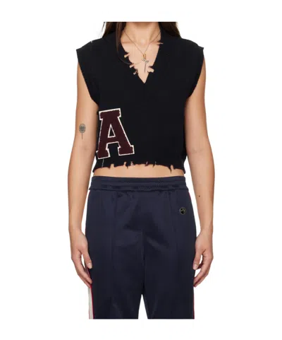 AMBUSH RAW-CUT KNITTED VEST