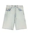 Ambush Rawedge Regular Denim Short In White