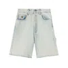 Ambush Rawedge Regular Denim Short In Blue