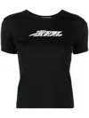 Ambush Black Graphic Print T-shirt In Black