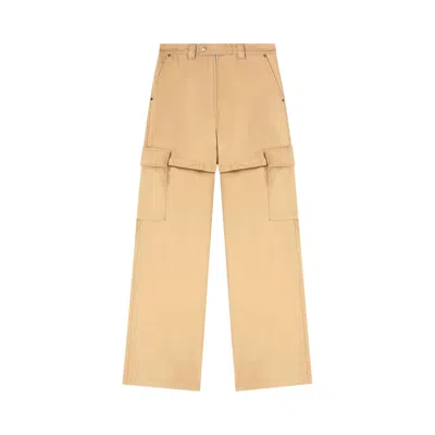 Pre-owned Ambush Relaxed Fit Cargo Pants 'beige' | Tan | Men's Size Xl