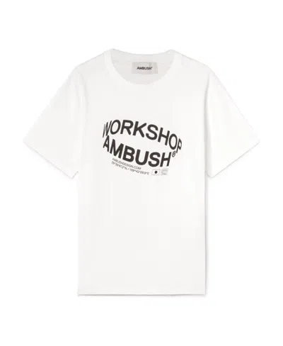 AMBUSH AMBUSH LOGO PRINTED CREWNECK T-SHIRT