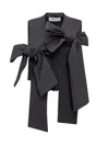 Ambush Ribbon Bow Detailed Vest In Navy