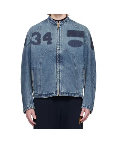 Ambush Rider Denim Jacket In Blue