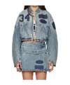 Ambush Rider Jacket In Gray