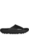Ambush Round-toe Rubber Slides In Black