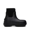 Ambush Elasticated Ankle Welly Boots In Black