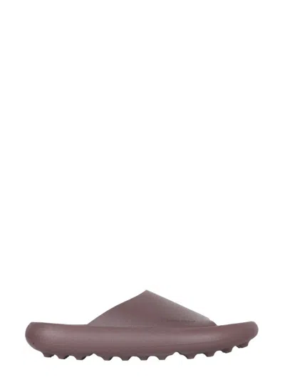 Ambush Brown Logo Flat Sandals