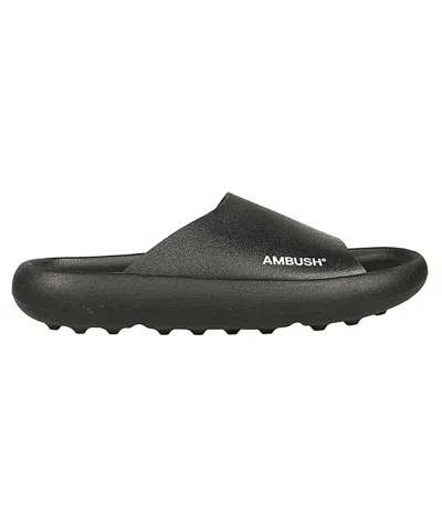 Ambush Rubber Slides In Black
