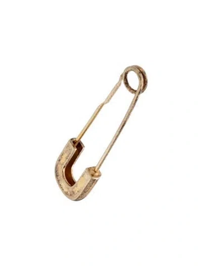 Pre-owned Ambush Safety Pin Pierce Earring In Multicolor