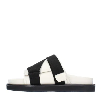 Ambush Sandals Cream In Panna Chiari E Naturali