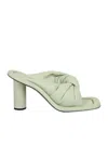 Ambush Open-toe Twisted Strap Sandals In Green
