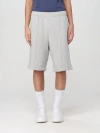 Ambush Bermuda Shorts With Central Seamed Pleat In Grey