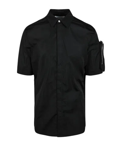 Ambush Short Sleeve Pocket Shirt In Black